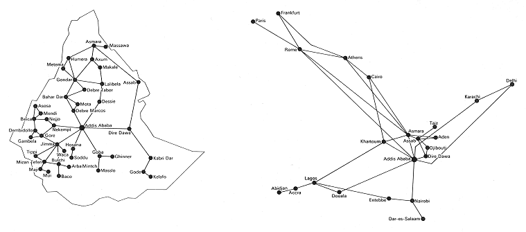 Ethiopian Airlines Route Map