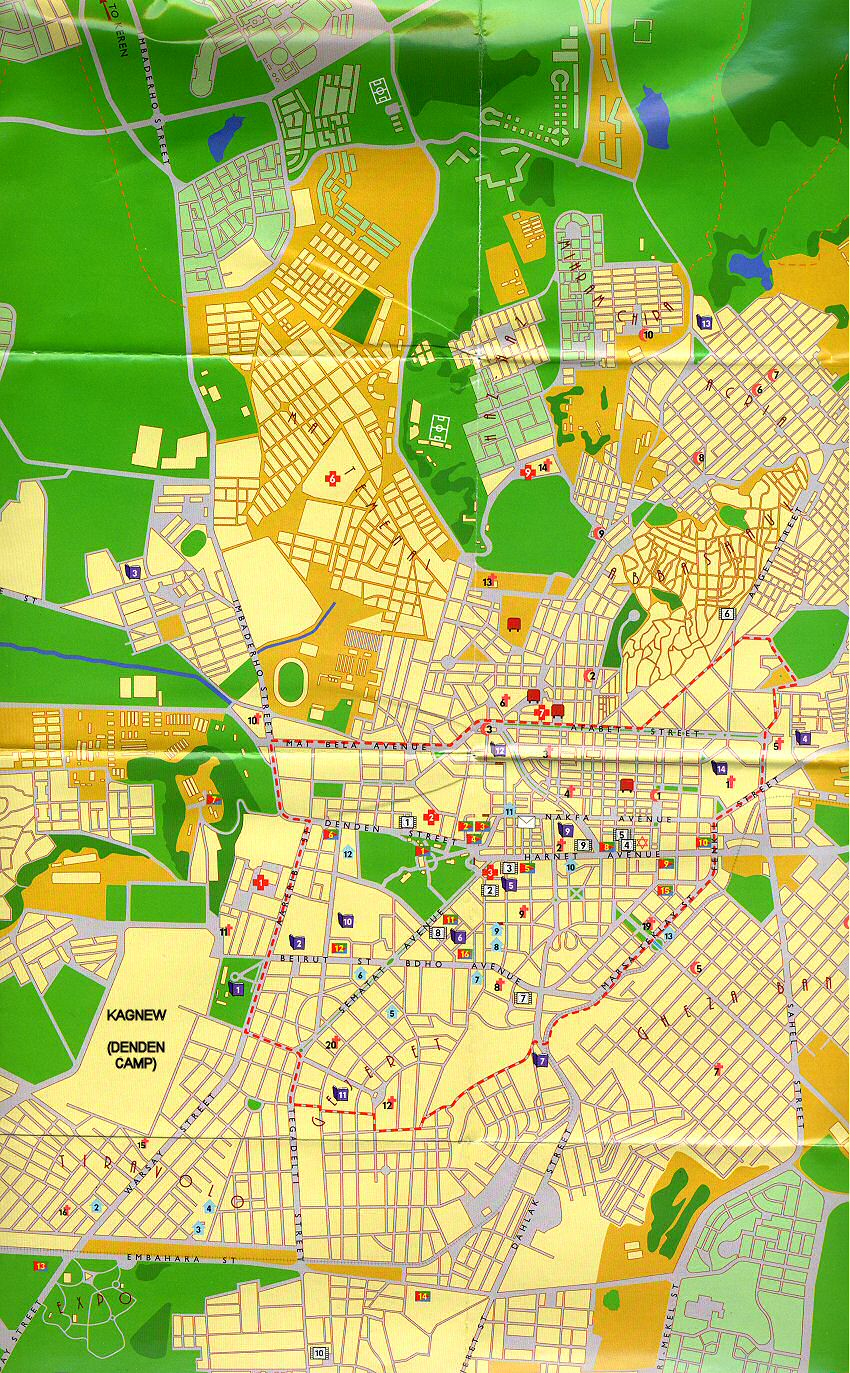 Kagnew Station Asmara Map Page