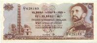Ethiopia $20 Note Front