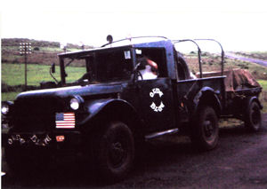 John Meadows Old Blue Truck
