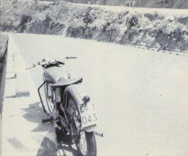 Allen Peacock Motorcycle