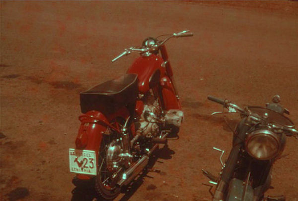 Allen Peacock Motorcycle